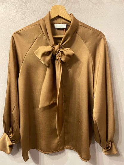 Camicia Capucine colore bronzo