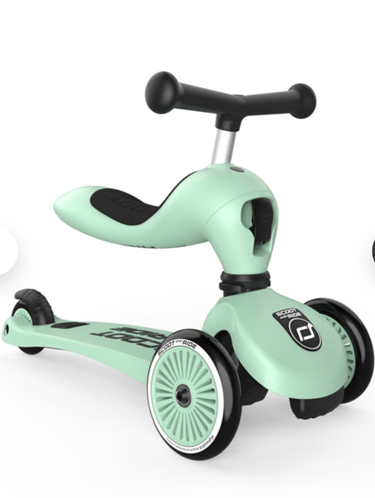 SCOOT AND RIDE triciclo monopattino colore kiwi