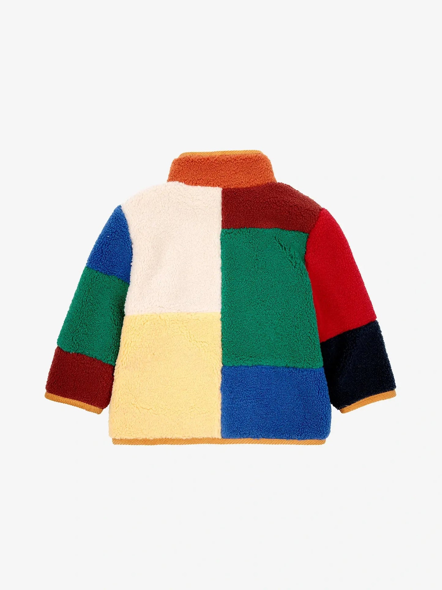 Giacca teddy color block Baby