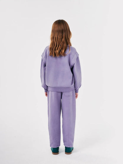 Pantaloni da jogging Felpati colore Viola