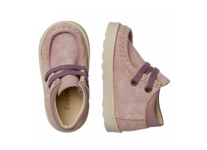 Scarpe in suede colore rosa phard