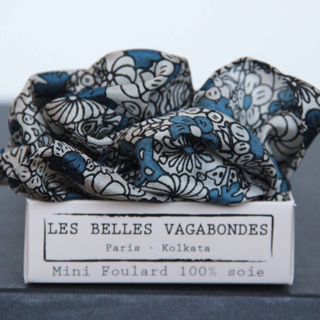 Mini Foulard Summer Bleu Blue