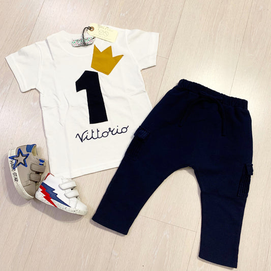 T-shirt bambino/bambina per compleanno