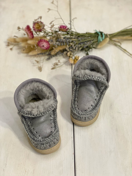 Mou eskimo sneakers kid grigio perlato