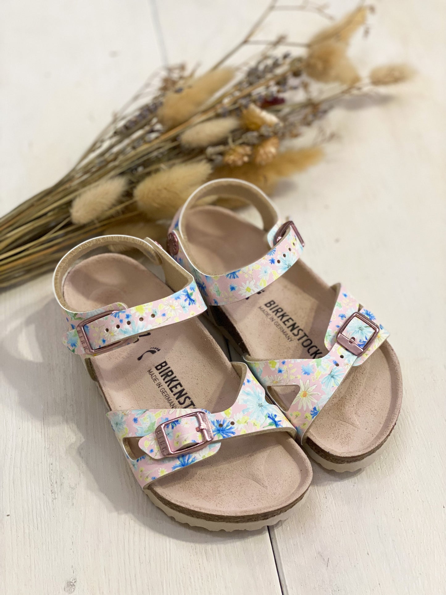 BIRKENSTOCK Rio sandalo bambina stampa floreale