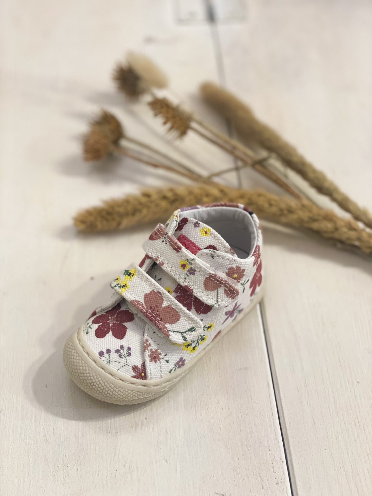NATURINO Cocoon scarpe bambina fiori